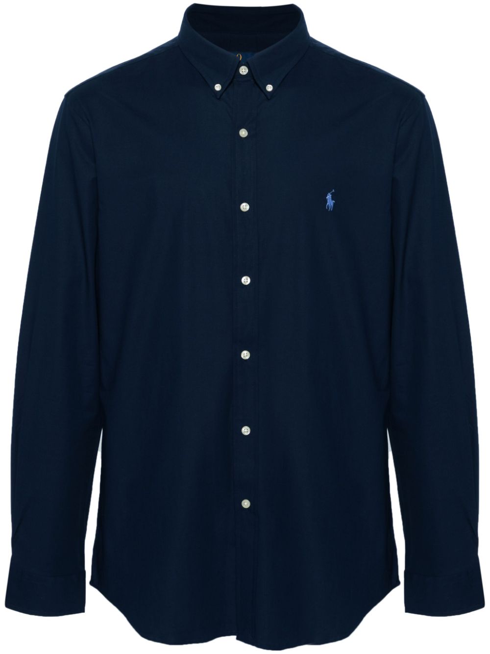 Long sleeves polo shirt
